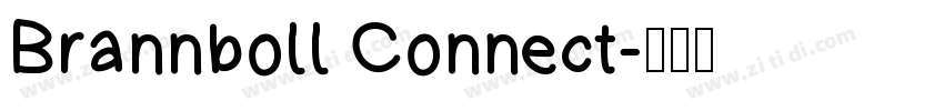 Brannboll Connect字体转换
